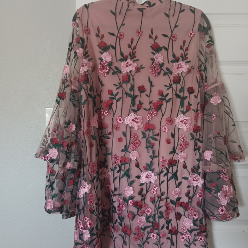 Buddy Love Pink Floral Mini Dress - Picture 2 of 10